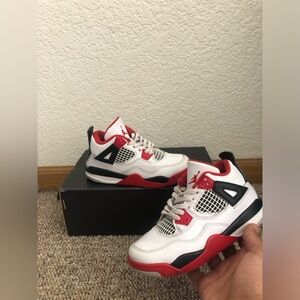 Size 12 (PS) - Jordan 4 Retro OG 2020 Mid Fire Red
